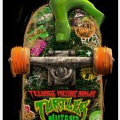 TEENAGE NINJA TURTLES MUTANT MAYHEM ADV DBLSided Original Movie Poster 27×40 inches