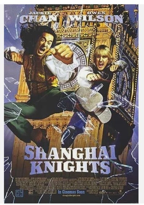 Shanghai Knights Double Sided Original Movie Poster 27&Atilde;�40 inches