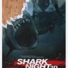 Shark Night 3D Single Sided Original Movie Poster 27×40 inches