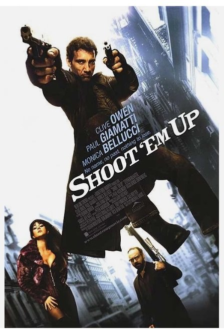 Shoot Em Up REG Double Sided Original Movie Poster 27&Atilde;�40 inches