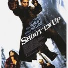 Shoot Em Up REG Double Sided Original Movie Poster 27×40 inches