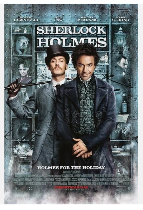 Sherlock Holmes Regular Double Sided Original Movie Poster 27&Atilde;�40 inches