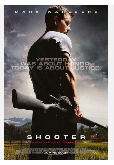 Shooter Version A Double Sided Original Movie Poster 27&Atilde;�40 inches