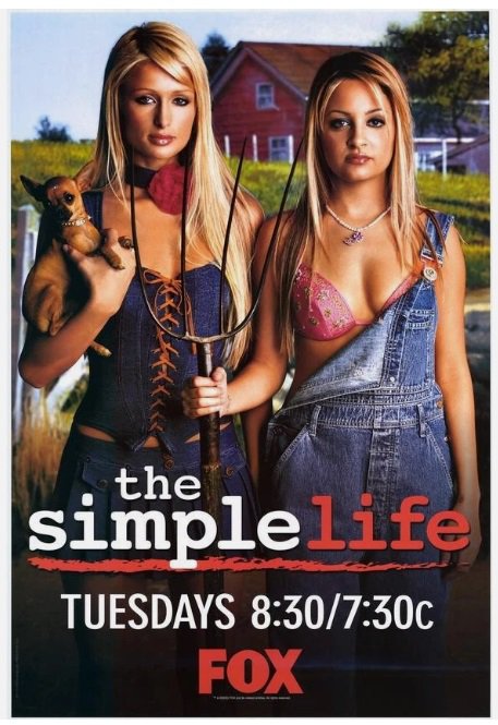 Simple Life Single Sided Original Tv Movie Poster 27x40 inches