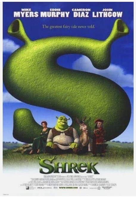 Shrek Regular Double Sided Original Movie Poster 27&Atilde;�40 inches