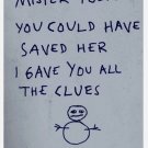 SNOW MAN Double Sided Original Movie Poster 27×40 inches