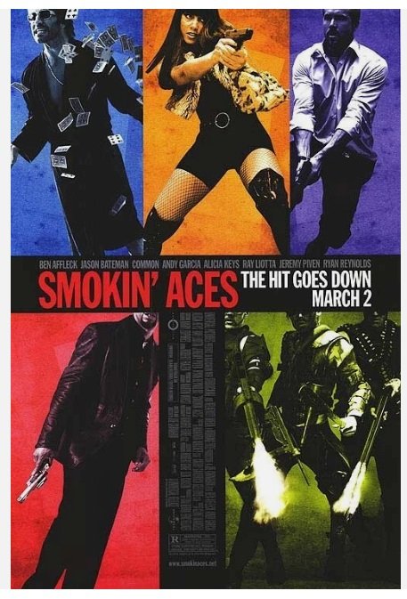 Smokin Aces Double Sided Original Movie Poster 27&Atilde;�40 inches