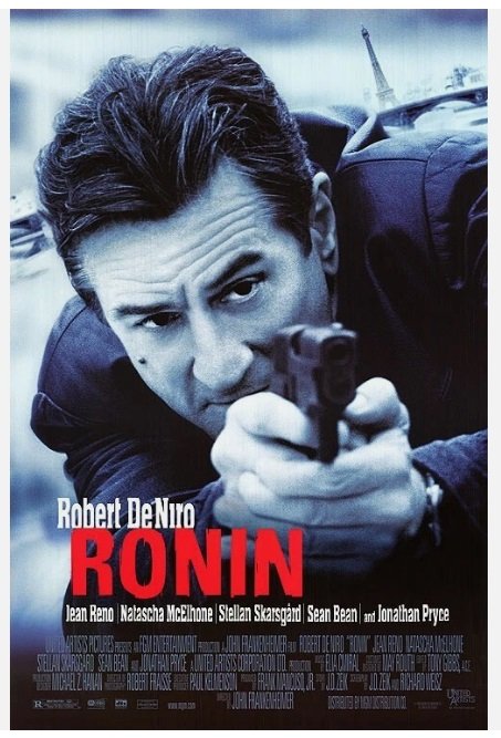 Ronin REGULAR Single Sided Original Movie Poster 27&Atilde;�40 inches