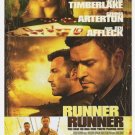 RUNNER RUNNER DOUBLE Sided Original Movie Poster 27×40 inches