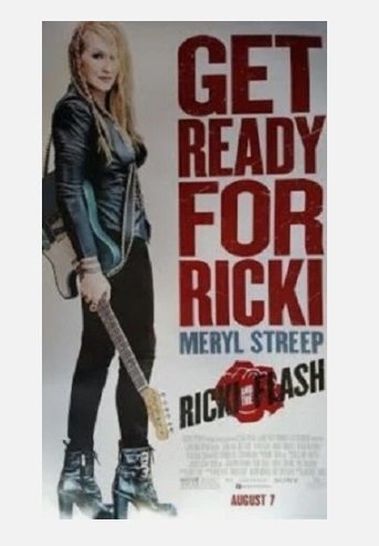 Ricki and the Flash Regular Double Sided Original Movie Poster 27&Atilde;�40 inches