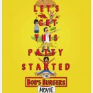 Bob's Burgers the Movie Advance A 2 Sided Original Movie Poster 27×40 (F111B)