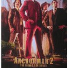 Anchorman: The Legend Continues Intl Double Sided Original Movie Poster 27×40 inches