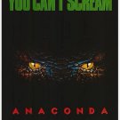 ANACONDA DOUBle Sided Original Movie Poster 27×40 inches