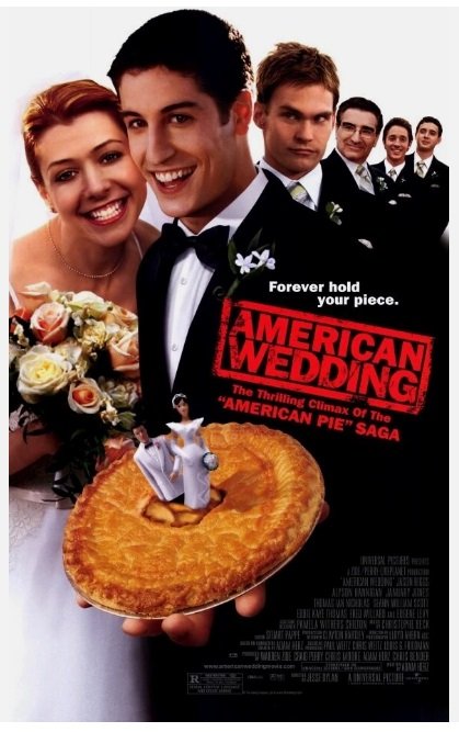 AMERICAN WEDDING Double Sided Original Movie Poster 27&Atilde;�40 inches