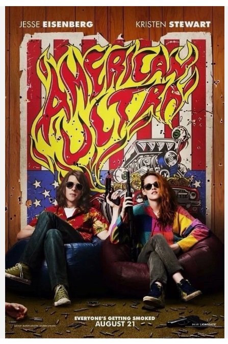 AMERICAN ULTRA ADV Double Sided Original Movie Poster 27&Atilde;�40 inches (F111F)