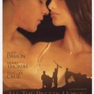 ALL THE PRETTY HORSES Double Sided Original Movie Poster 27×40 inches