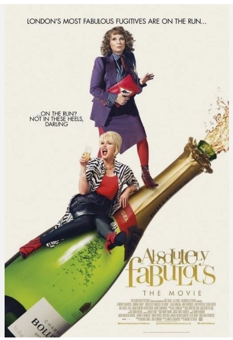 ABSOLUTELY FAMOUS Double Sided Original Movie Poster 27&Atilde;�40 inches
