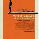 Whiplash Spanish Original Double Sided Movie Poster 27x40 inches