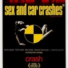 Crash 1997 Regular Single Sided Original Movie Poster 27×40 inches