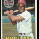 1969 Tops #108 Tony Taylor  Philadelphia Phillies Ex++