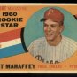 1960 Topps #138 Art Mahaffey Rookie Star Philadelphia Phillies