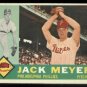 1960 Topps #64 Jack Meyer Philadelphia Phillies