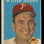 1958 Topps #181 Willie Jones  Philadelphia Phillies