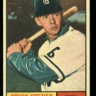 1961 Topps #13 Chuck Cottier  Detroit Tigers  baseball card