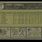 1961 Topps #27 Jerry Kindall Chicago Cubs baseball card