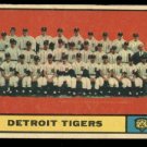 1961 Topps #51 Detroit Tigers team baseball card