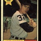 1961 Topps #386 Joe Hicks Washington Senators RC rookie baseball card