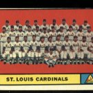 1961 Topps #347 St. Louis Cardinals Team baseball card
