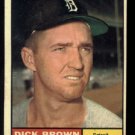 1961 Topps #192 Dick Brown Detroit Tigers baseball card