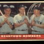 1961 Topps #173 Beantown Bombers baseball card  Malzone - Wertz - Jensen