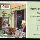 1957 Louis F. Dow calender panel for Fred. E. Sutton, Co.  Lawrence, Kansas FREE S/H