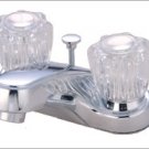 NEW Pioneer #447000 2 handle lavatory faucet chrome finish incl. p/o