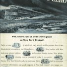 1950 ad  New York Central System    Ceiling Zero    The Water Level Route  Art by Herb Olsen