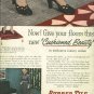 1950 ad  Kentile   rubber tile  Cushioned Beauty  David E. Kennedy, Inc.