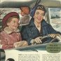 General Tire 1950 color ad  It's Human Miles that Count