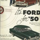 1950 FORD car ad   New Fashion Car Styling