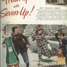 1950 7up ad   Friend of Family Fun   winter fun for the family