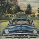 1950 Lincoln Cosmopolitan 2 page color car ad