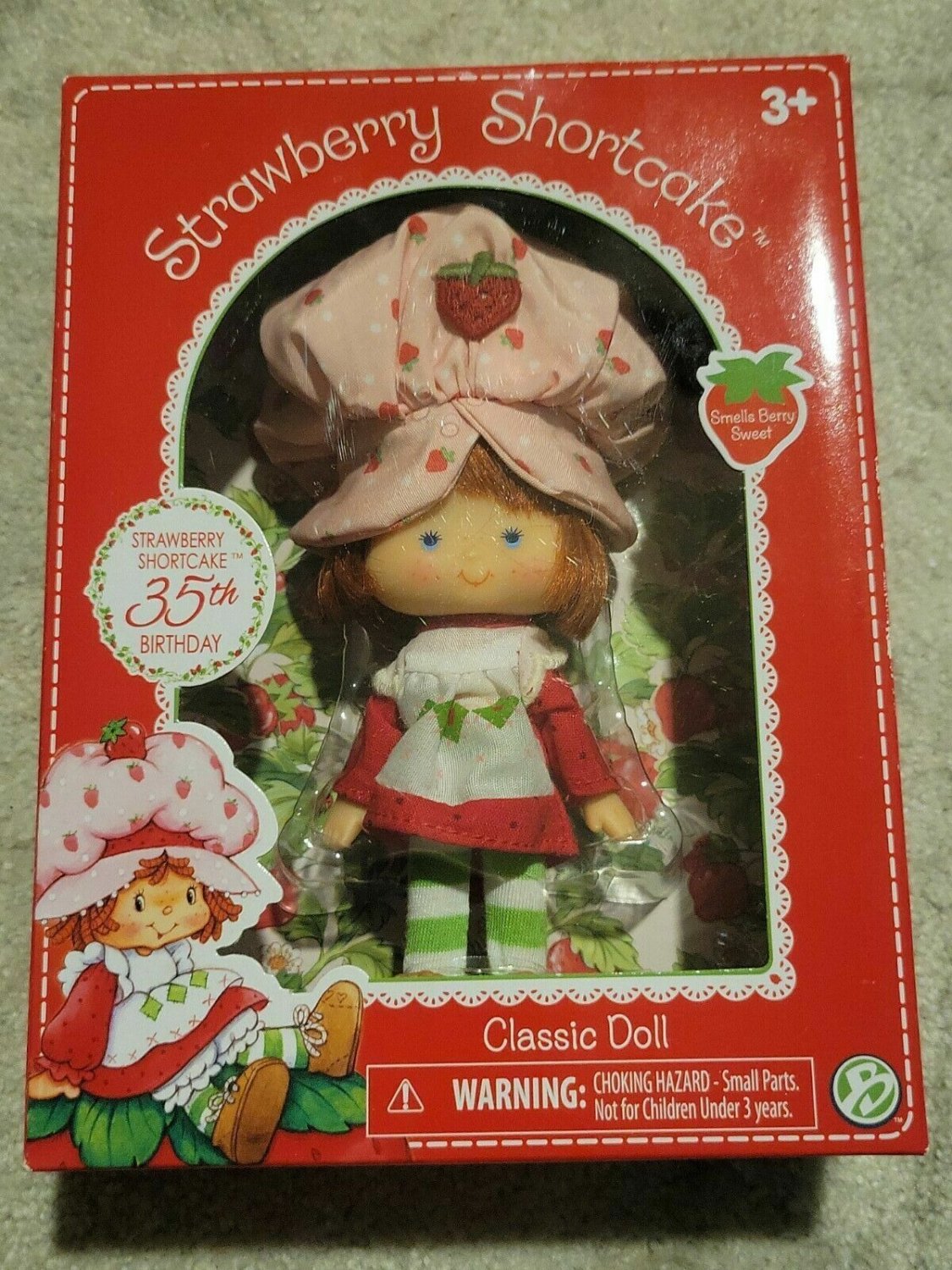 Strawberry Shortcake Classic 35th Anniversary Doll, Brand New in Box