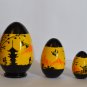 Gift Souvenir Easter Egg 3 in 1 in Japanese style Exclusive Handmade