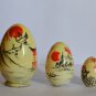 Gift Souvenir Easter Egg 3 in 1 in Japanese style Exclusive Handmade