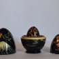 Gift Souvenir Easter Egg 3 in 1 in Japanese style Exclusive Handmade