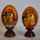 Author's handmade Easter egg. Exclusive. Iconography.