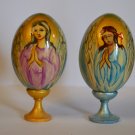 Gift Souvenir Easter egg handmade by the author Icon painting Exclusive