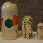 Developing matryoshka. Handmade. Rebus for children 3+. Eco-friendly materials.