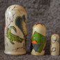 Developing matryoshka. Handmade. Rebus for children 3+. Eco-friendly materials.